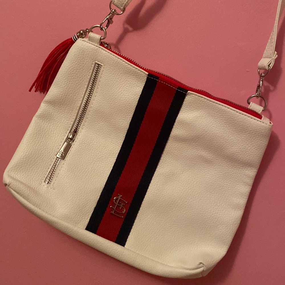 St. Louis Cardinals authentic + women’s purse + over the shoulder + NWOT